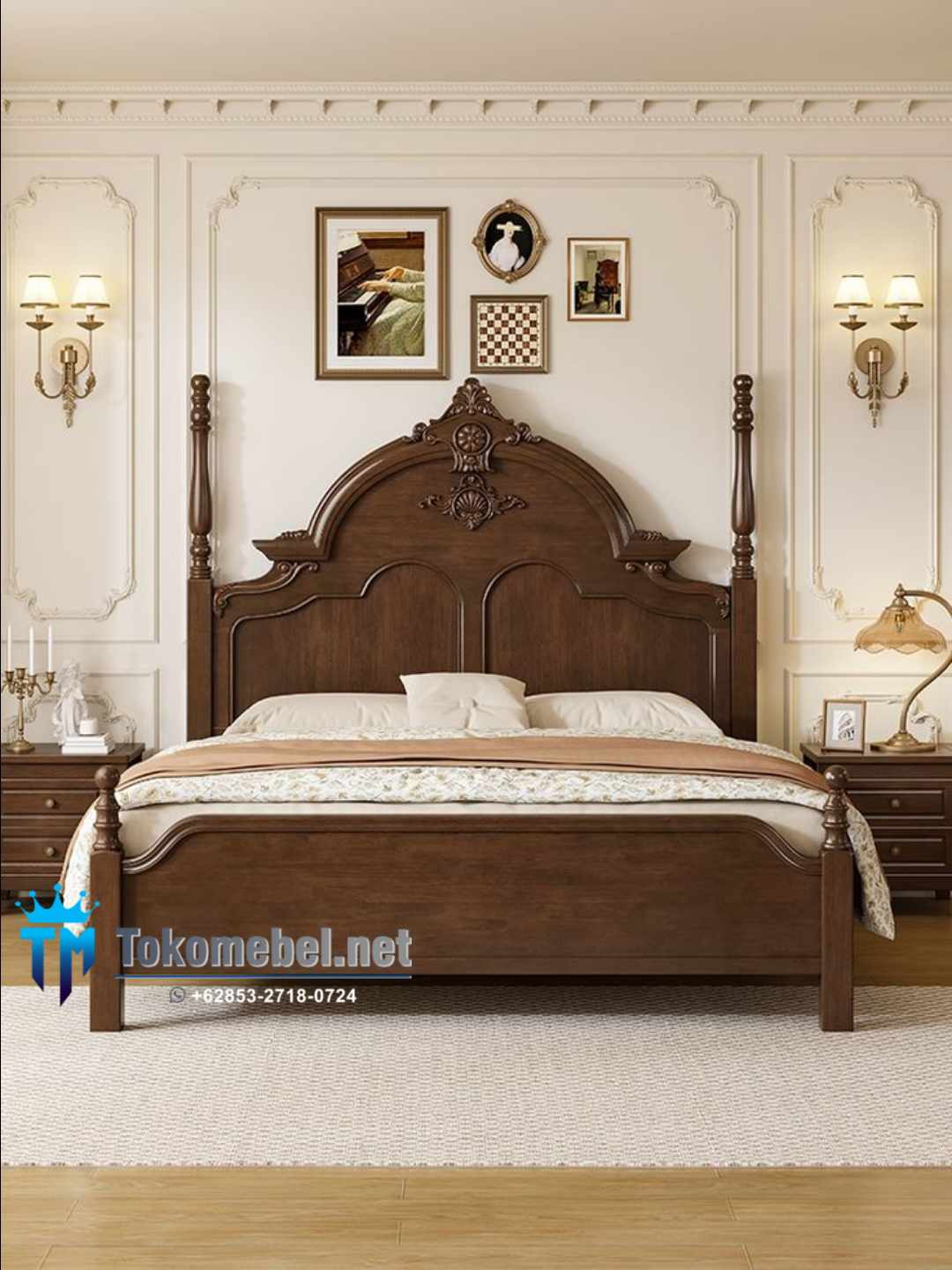 Tempat Tidur Ukiran Jepara