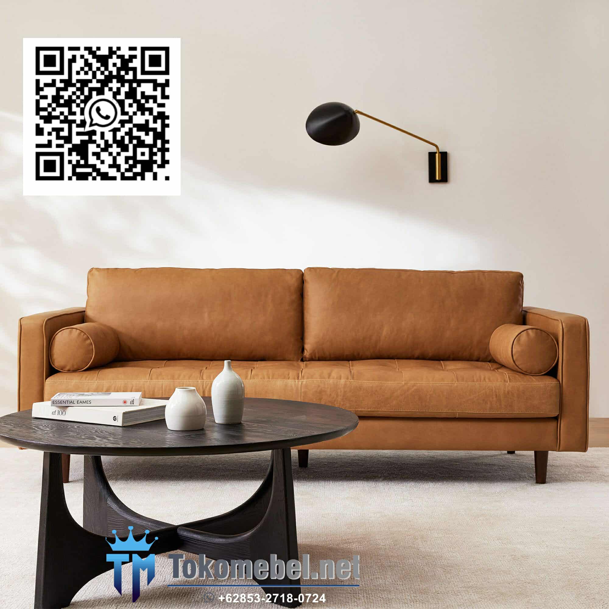 Full Leather Sofa Minimalis