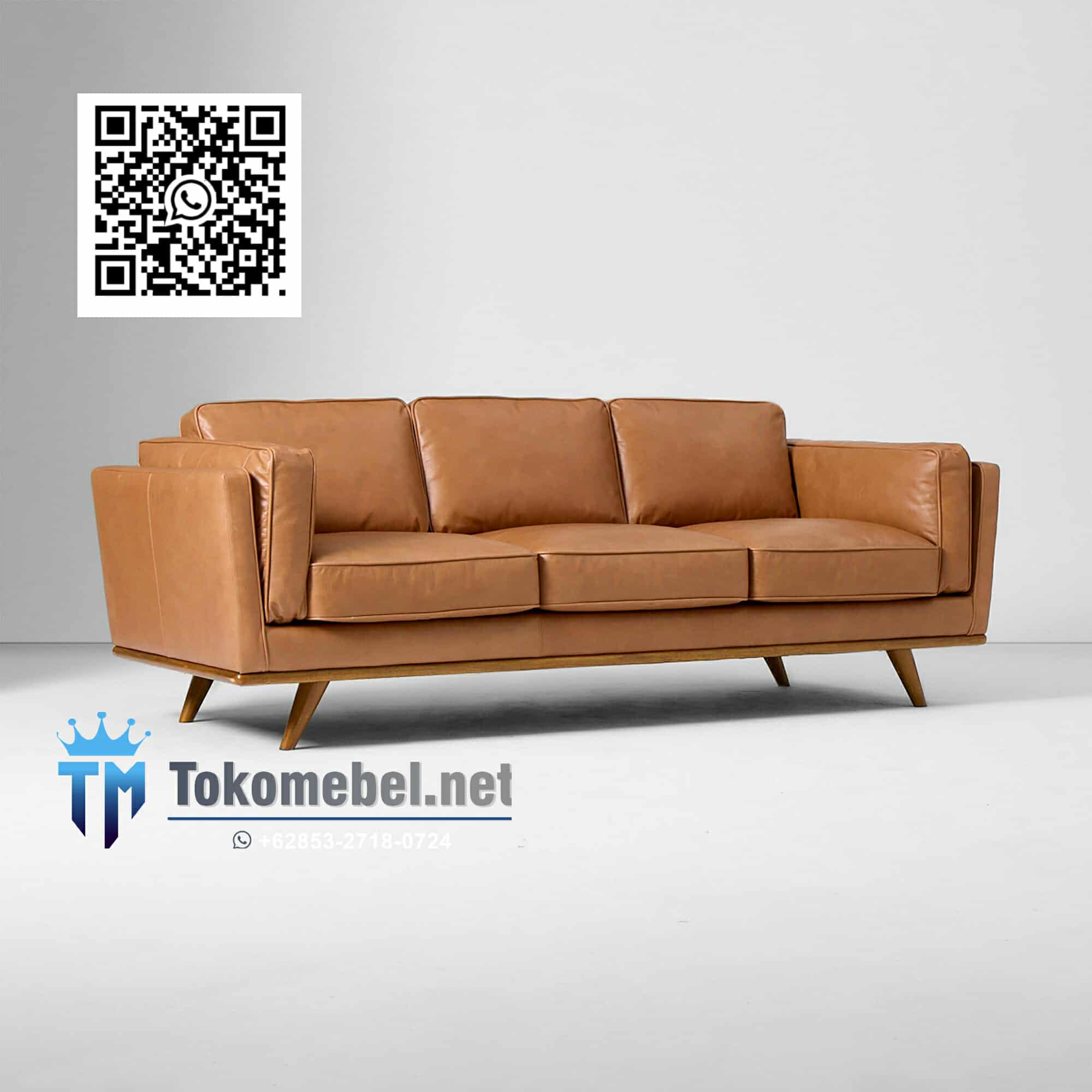 Sofa Leather Minimalis
