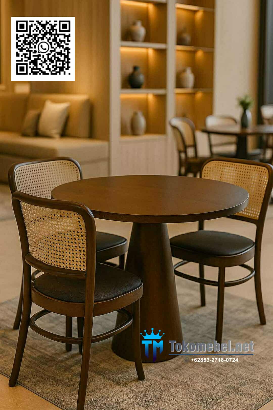 Kursi Meja Cafe Jati