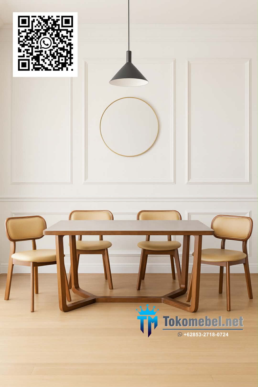 Meja Makan Minimalis 4 Kursi