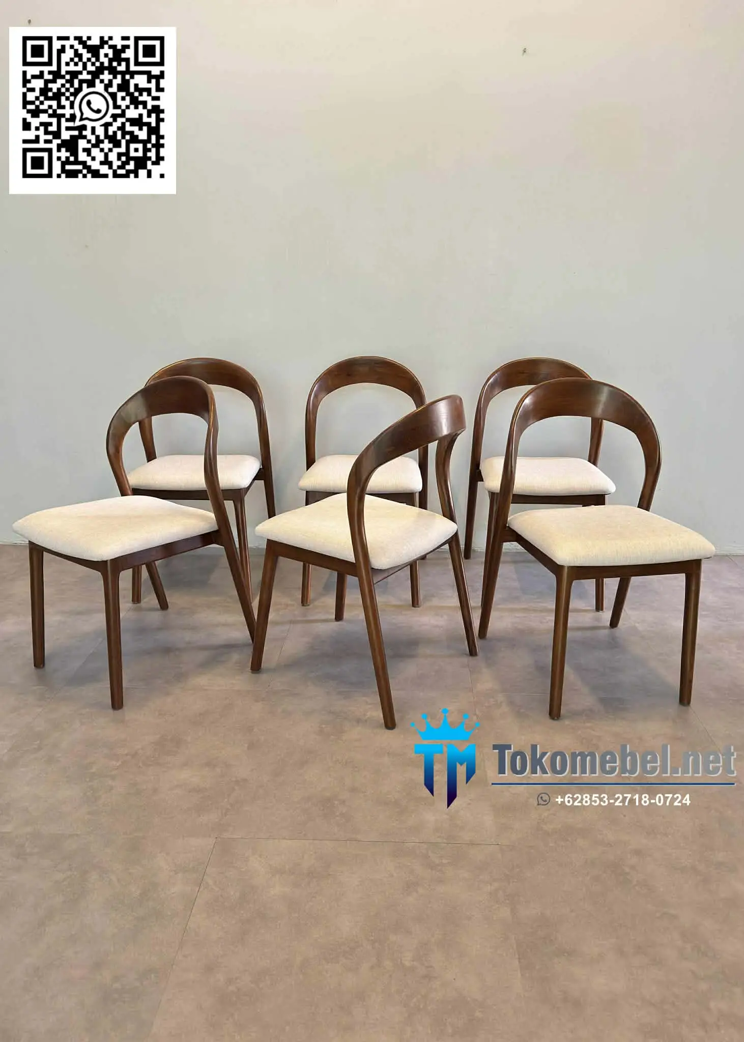 Kursi Makan Cafe Jati Villa Bali