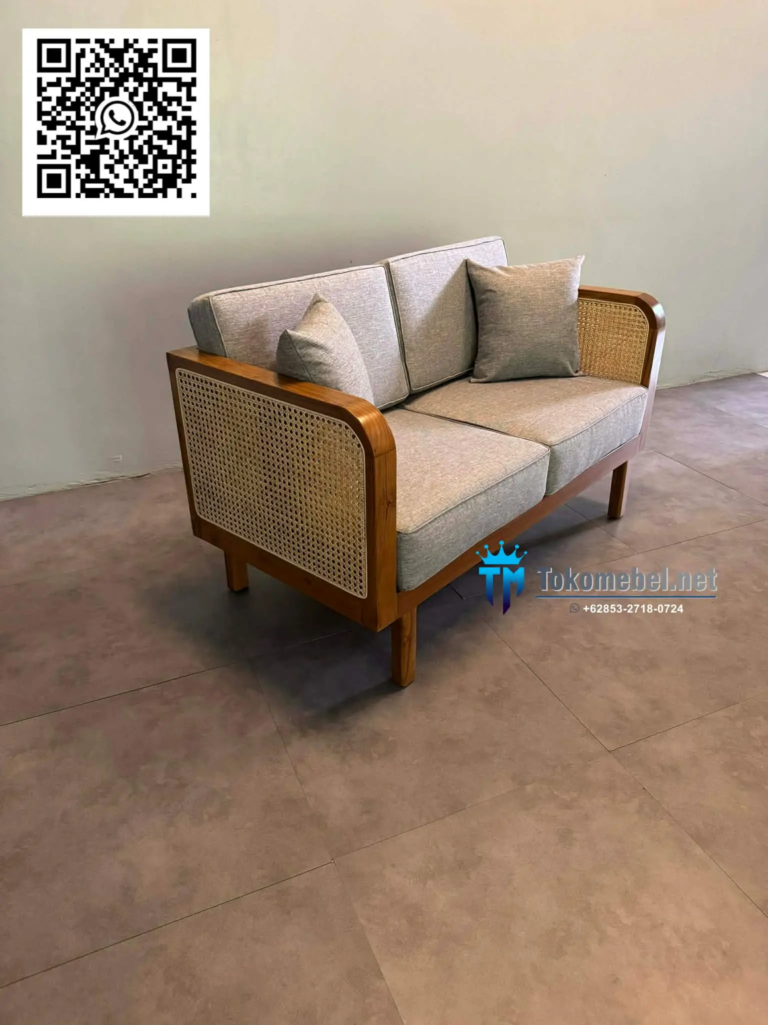 Sofa Jati Minimalis Jepara