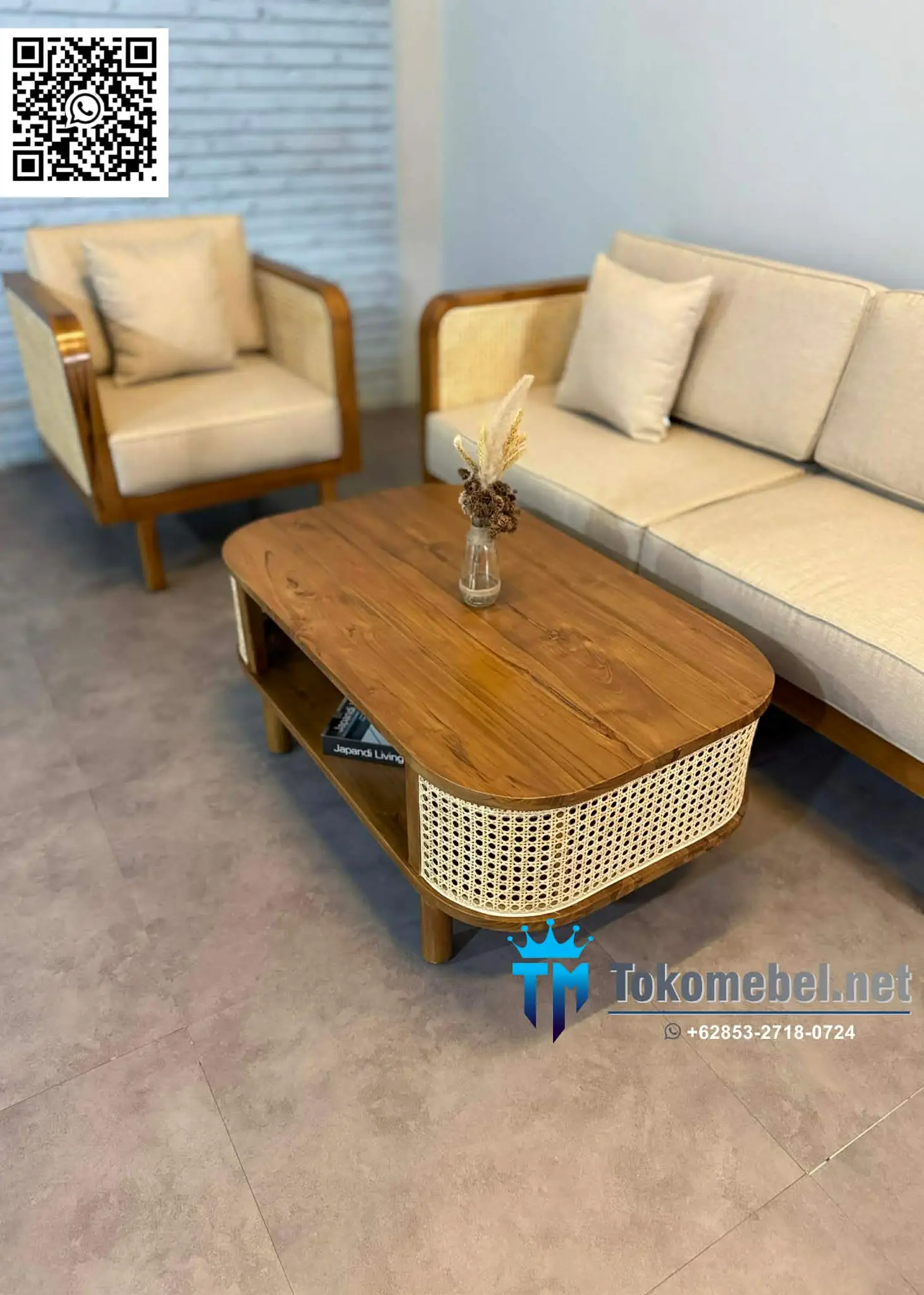 Sofa Modern Jati Jepara